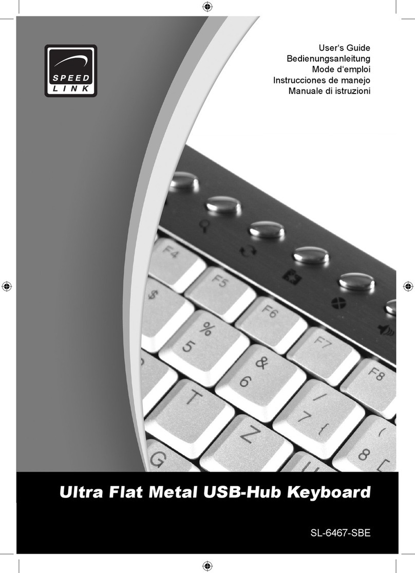 Speed Link SL-6467-SBE User manual Speed Link SL-6467-SBE User manual