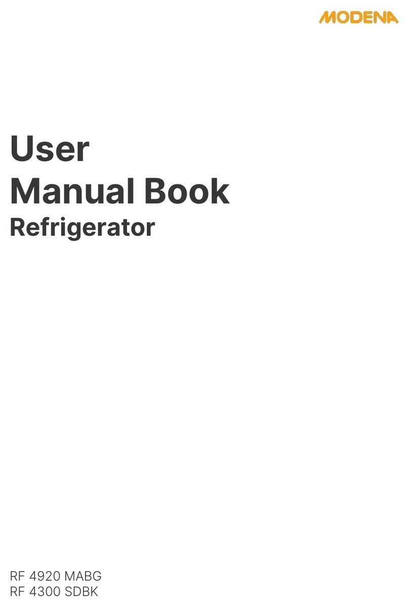 Modena RF 4920 MABG Owner's manual Modena RF 4920 MABG Owner's manual