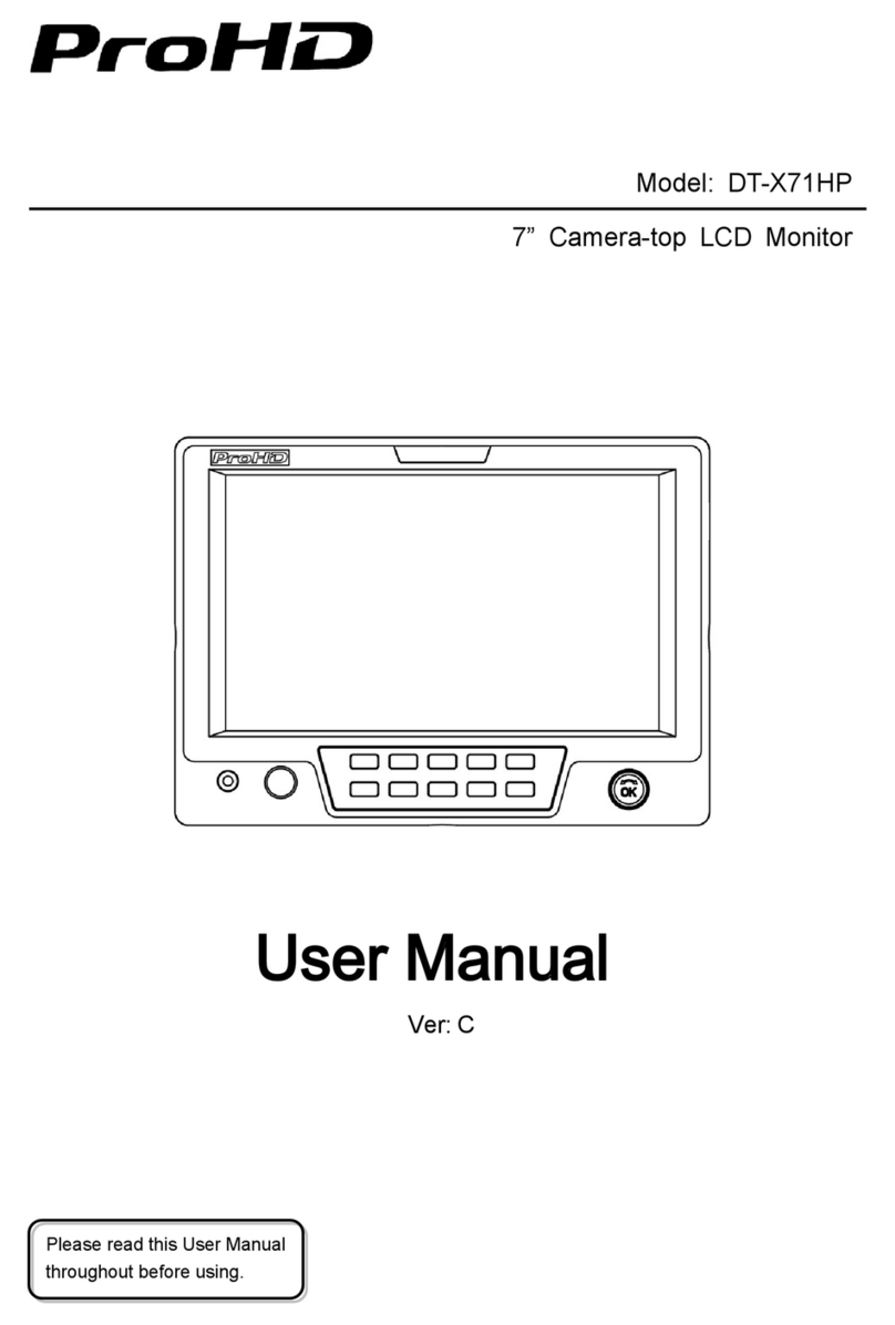 ProHD DT-X71HP User manual ProHD DT-X71HP User manual