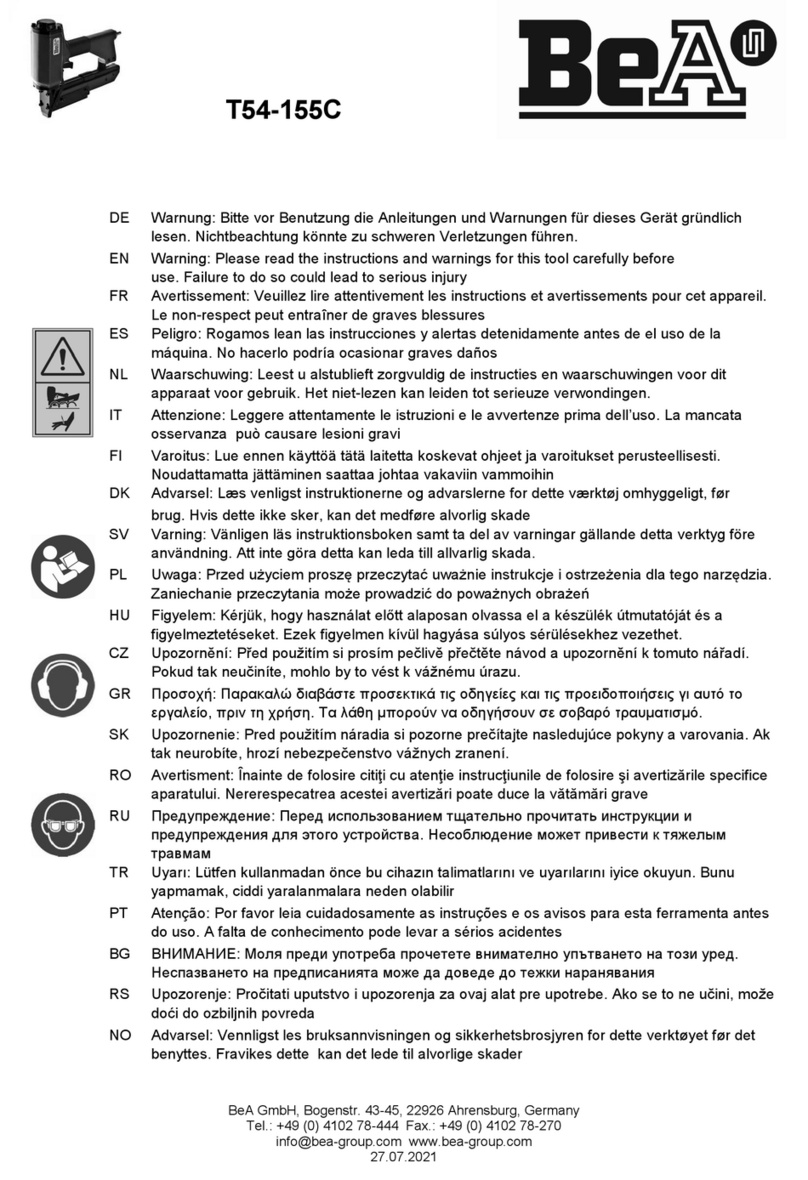 BEA T54-155C User manual