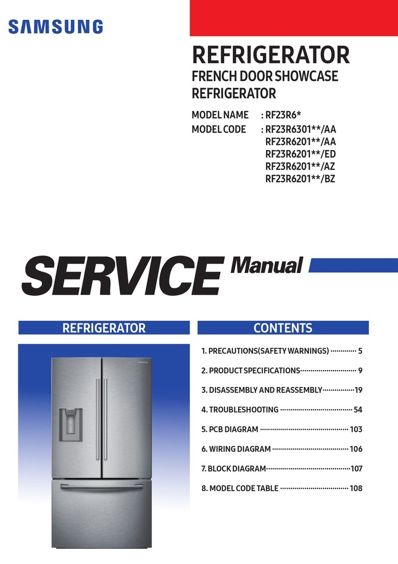 Samsung RF23R6 Series Service manual