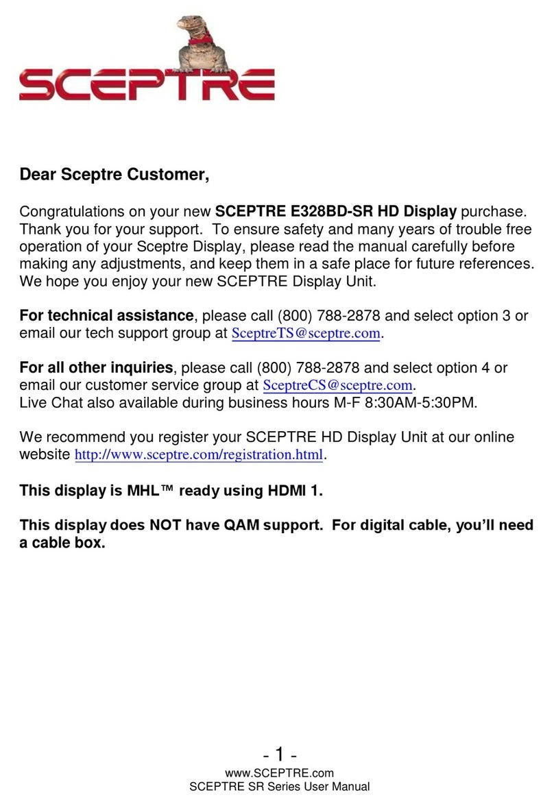 Sceptre E328BD-SR User manual