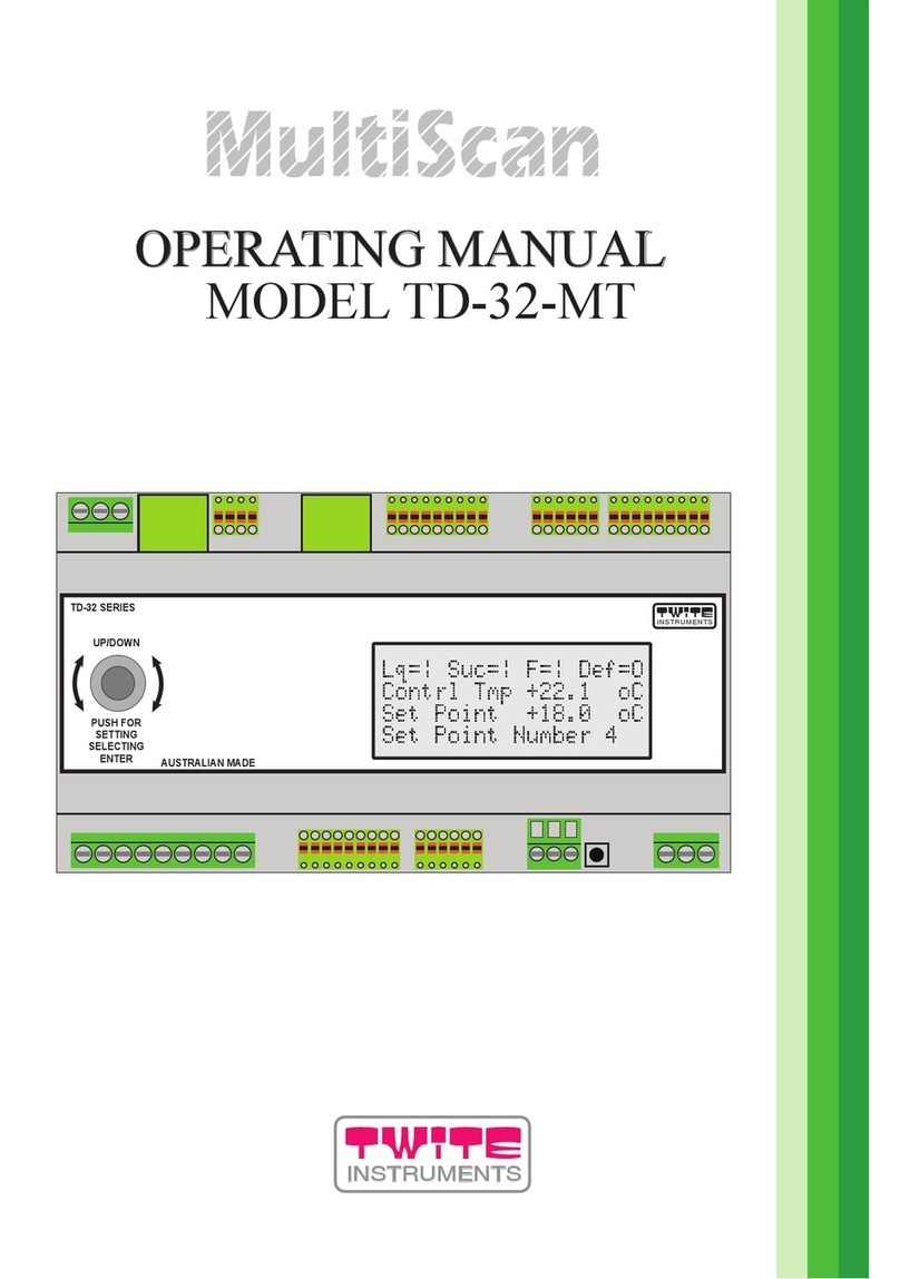 Twite Instruments MultiScan TD-32-MT operating manual