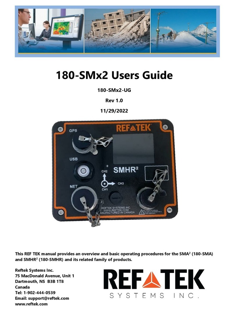 Reftek 180-SM 2 Series user guide