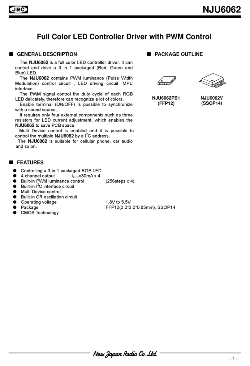 JRC NJU6062 manual