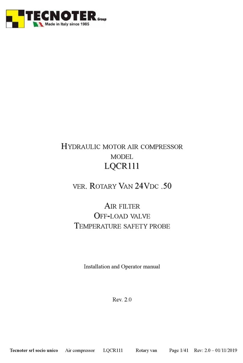 TECNOTER LQCR111 Installation and operation manual TECNOTER LQCR111 Installation and operation manual
