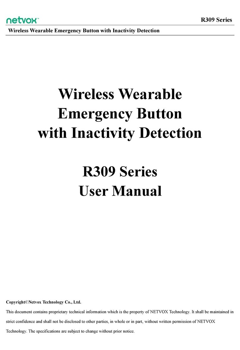 netvox R309 Series User manual