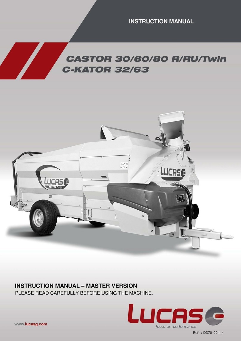 LUCAS CASTOR 30 R instruction manual