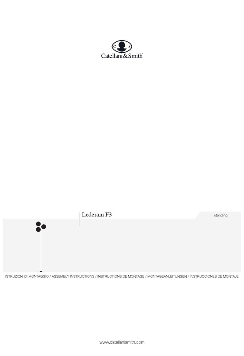 Catellani & Smith Lederam F3 User manual