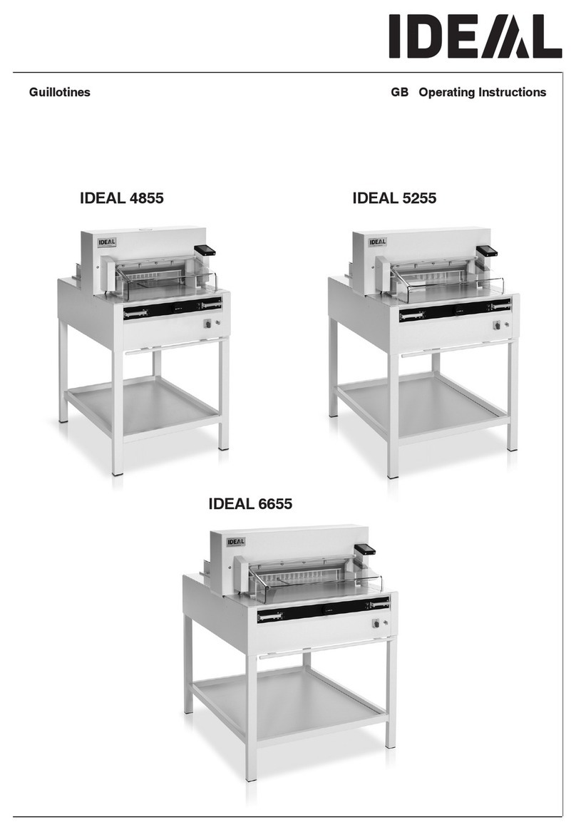 IDEAL 5255 User manual