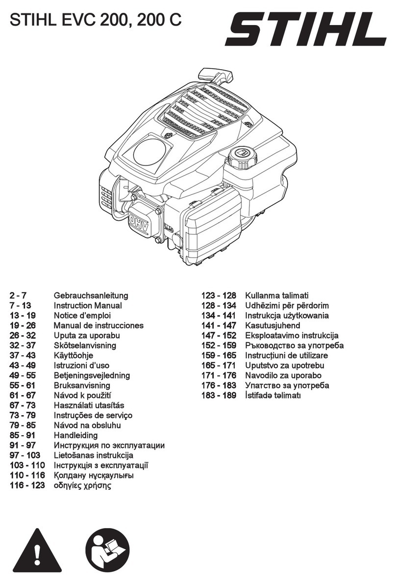 Stihl EVC 200 C instruction manual