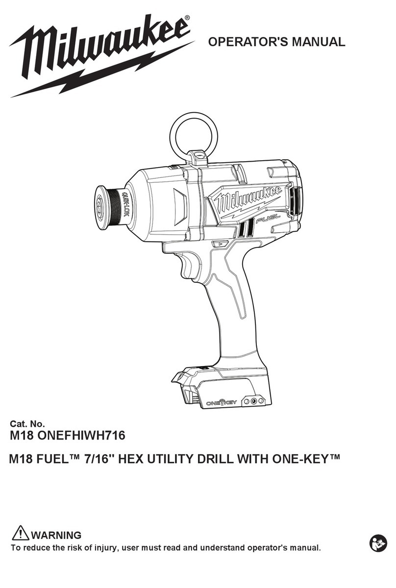 Milwaukee M18 ONEFHIWH716 User manual