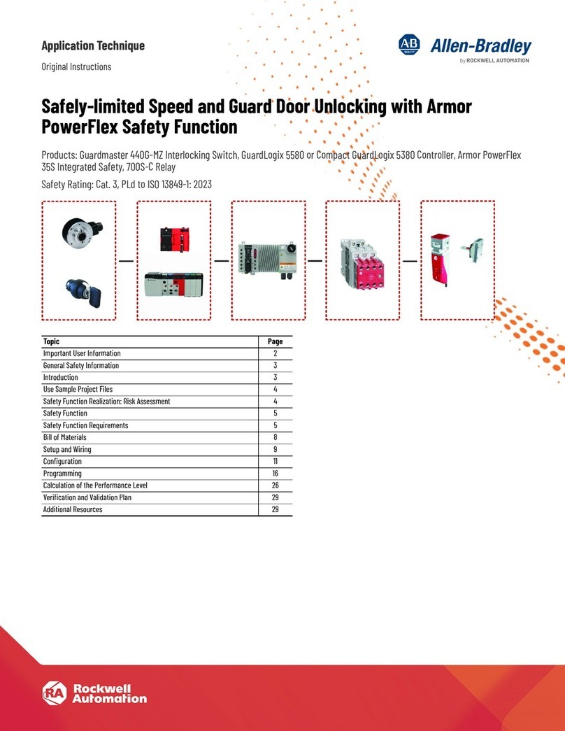 Rockwell Automation Allen-Bradley Guardmaster 440G-MZ User manual