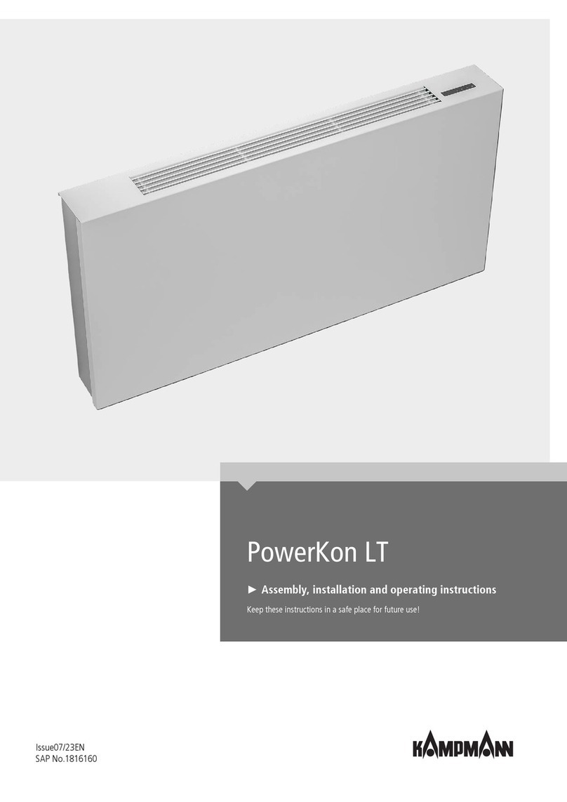 Kampmann PowerKon LT Assembly instructions