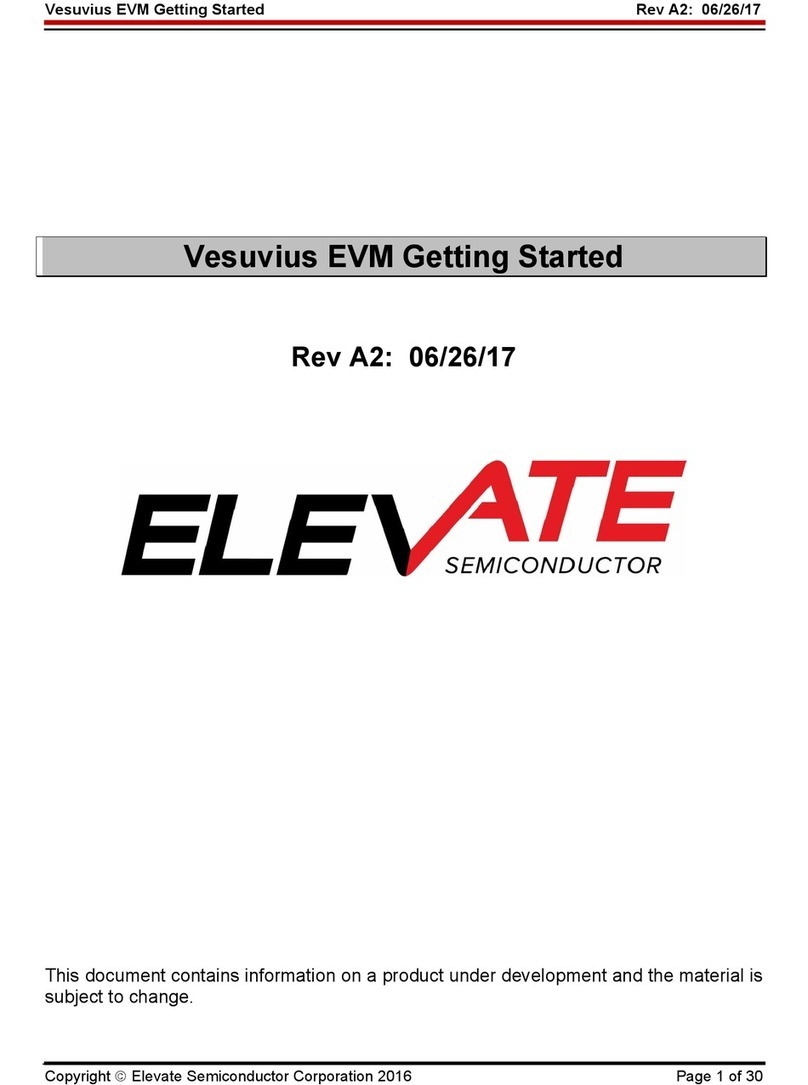 ElevATE Semiconductor Vesuvius Getting started