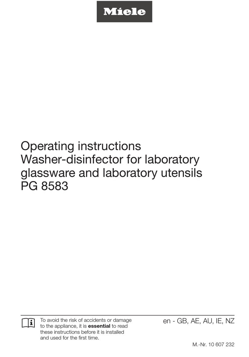 Miele PG 8583 WW ADP LD User manual