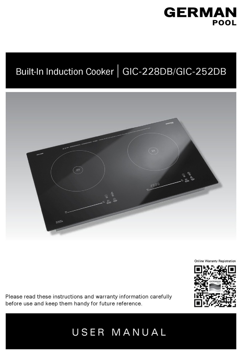 German pool GIC-228DB user manual