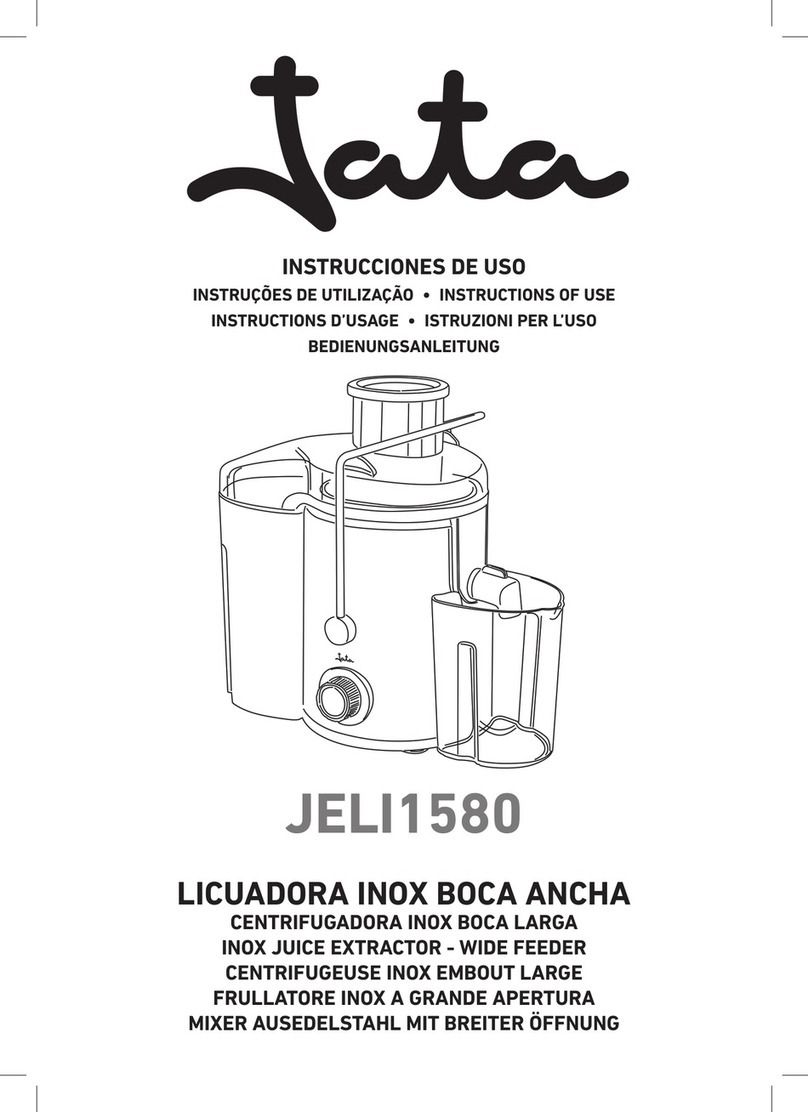 Jata JELI1580 User manual Jata JELI1580 User manual