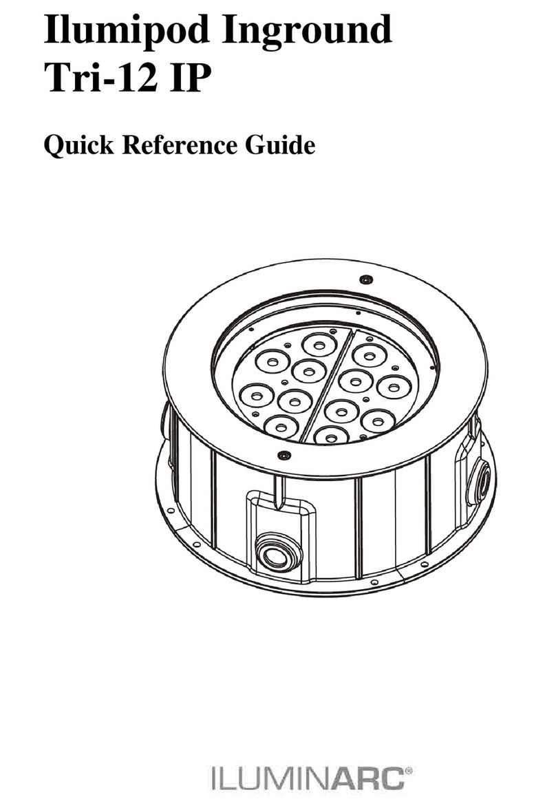 Iluminarc Ilumipod Inground Tri-12 IP Quick reference guide