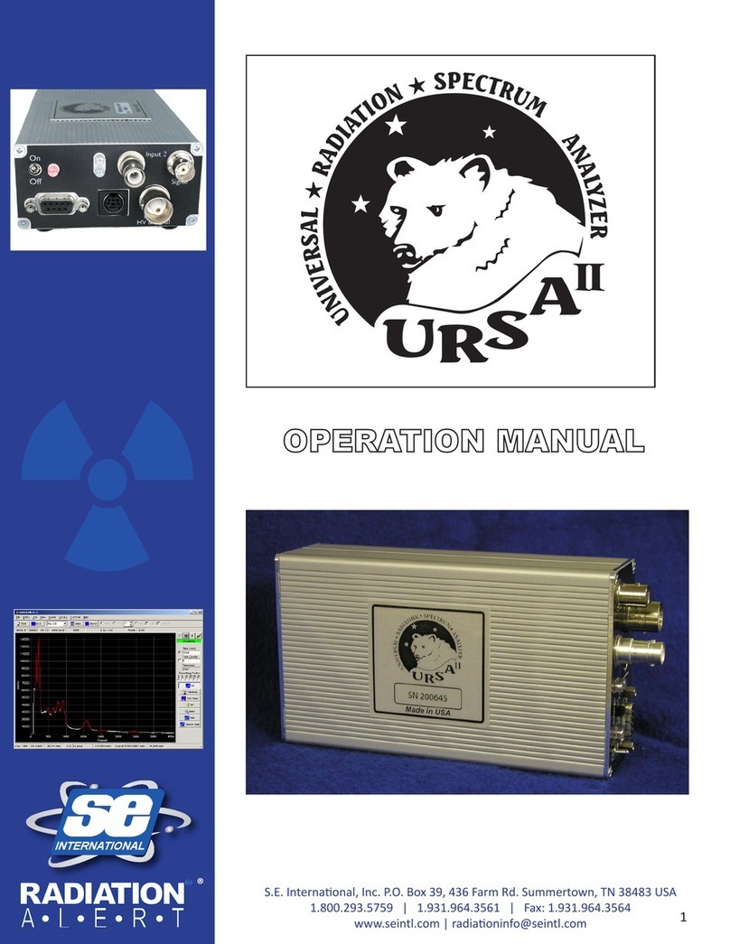 S.E. International URSA II User manual