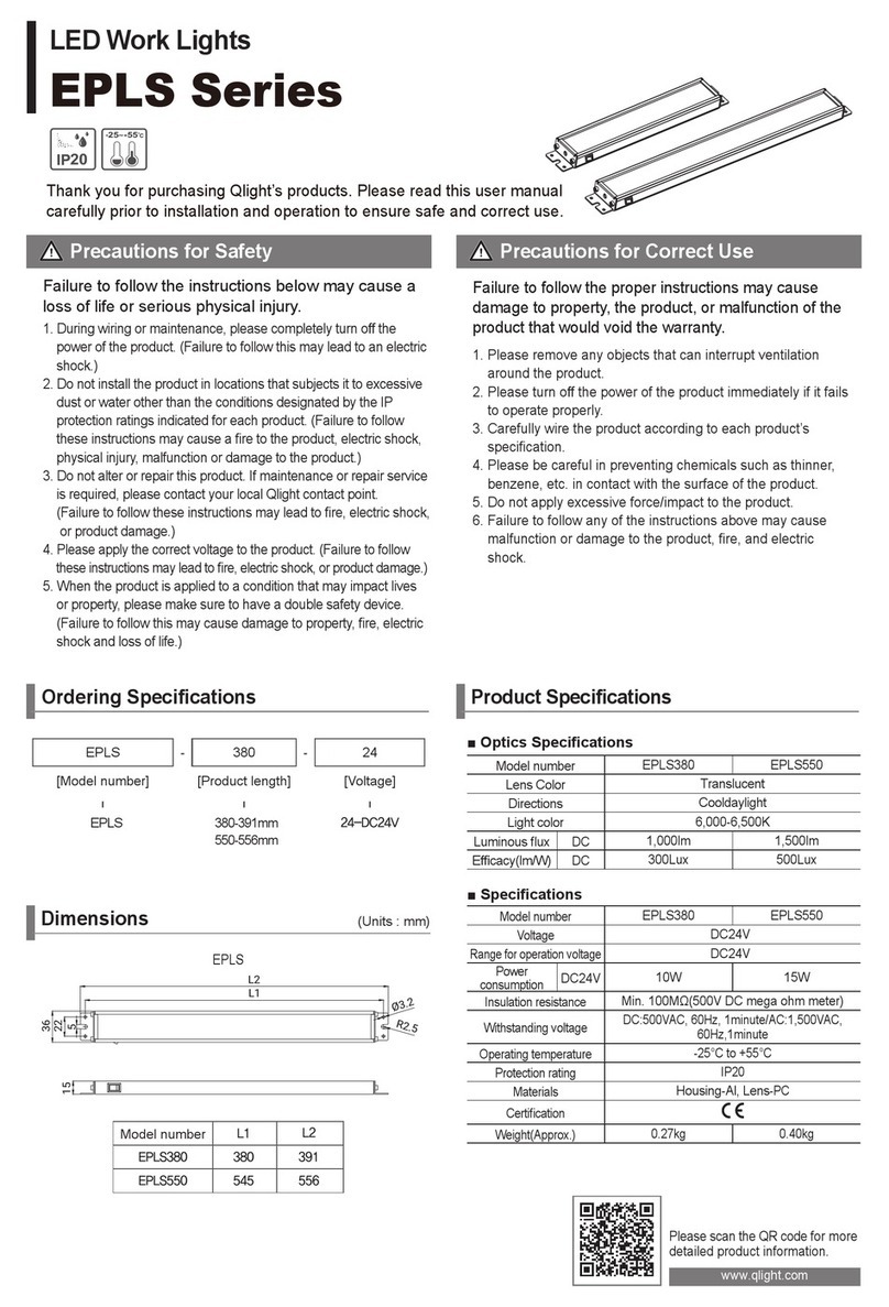 Qlightec EPLS Series User manual