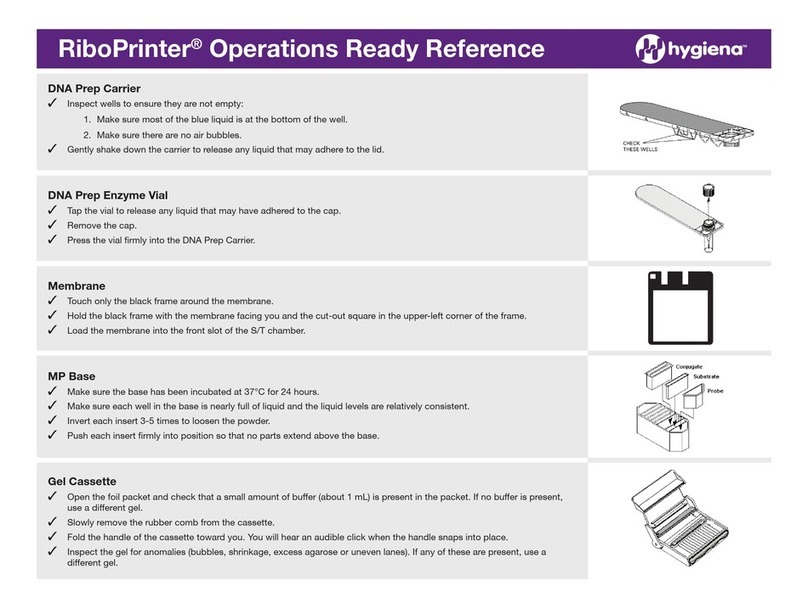 Hygiena RiboPrinter reference guide