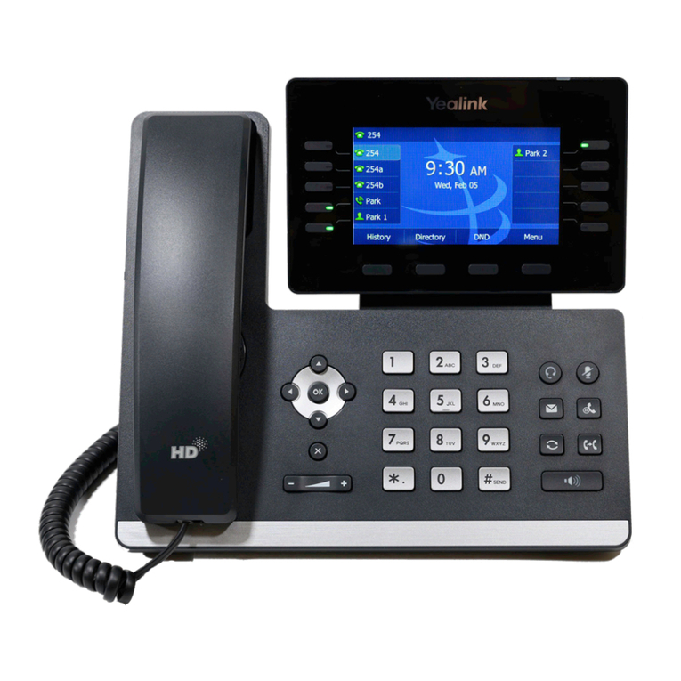 Yealink SIP-T57W User manual