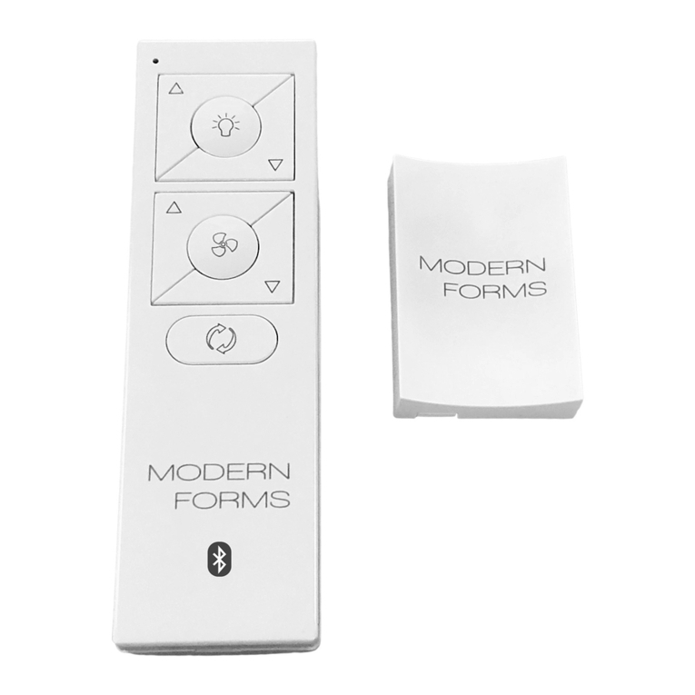 Modern Forms F-RCBT-WT User manual