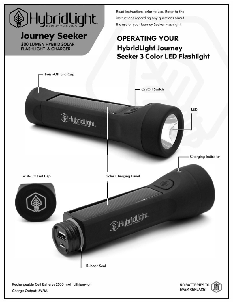 HybridLight Journey Seeker User manual