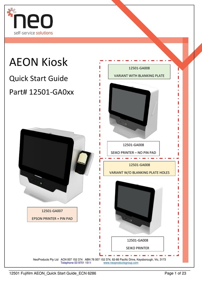 NEO AEON 12501-GA0 Series quick start guide