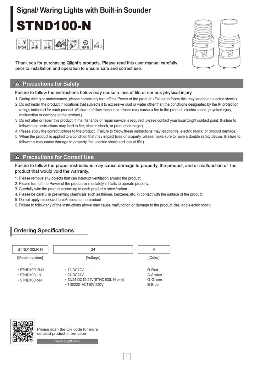 Qlightec STND100-N User manual