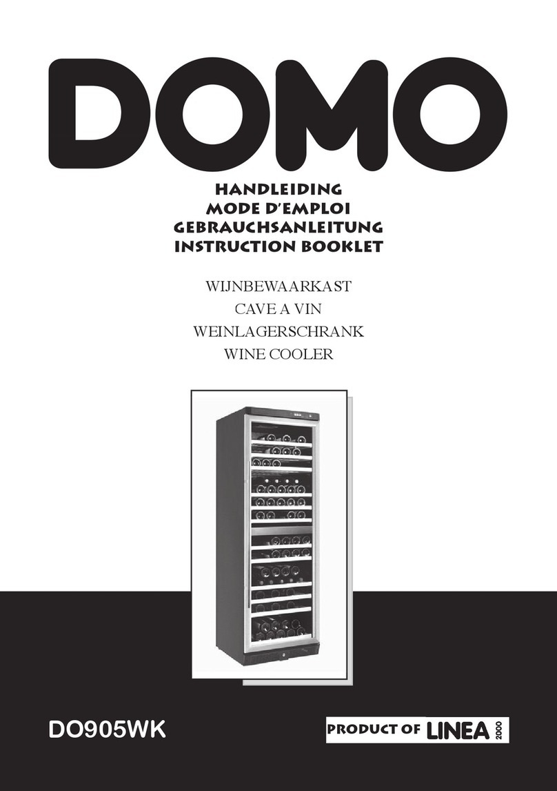 Linea 2000 DOMO DO905WK Instruction booklet