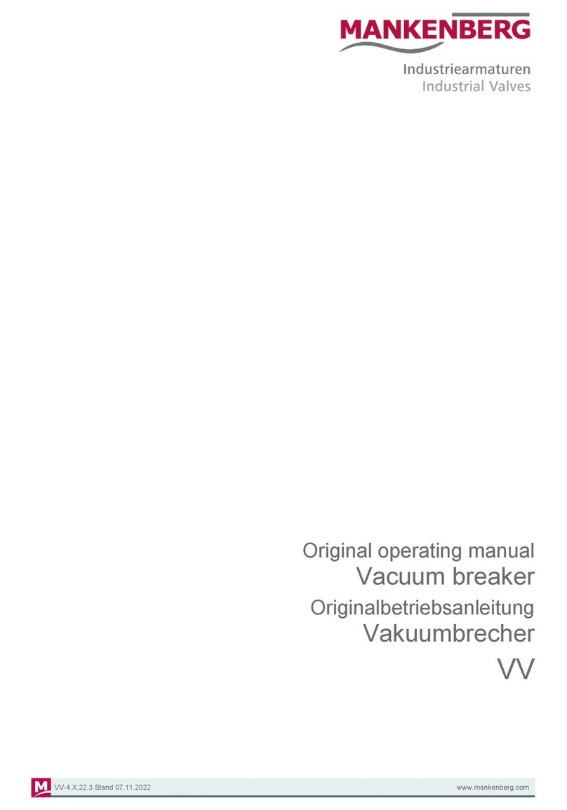 Mankenberg VV Series Original operating manual