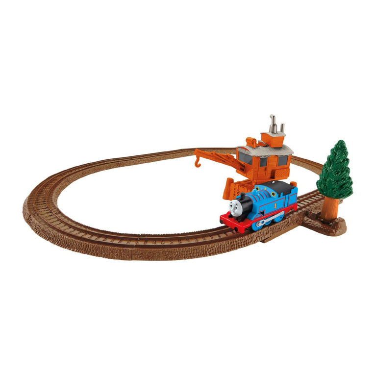 Thomas & Friends TrackMaster WILD, WHIRLING OL' WHEEZY SET user manual