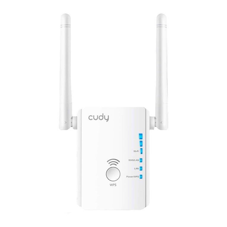 Cudy RE750 installation guide