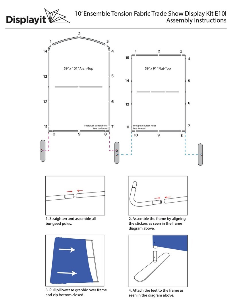 displayit E10I Assembly instructions