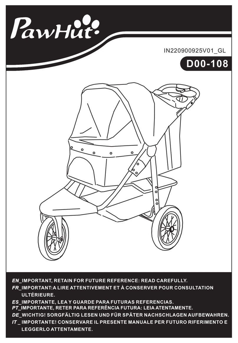 PawHut D00-108 User manual PawHut D00-108 User manual