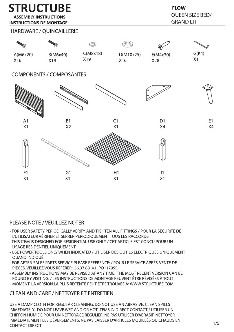 STRUCTUBE FLOW User manual