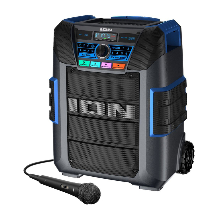 ION Block Rocker XL user manual