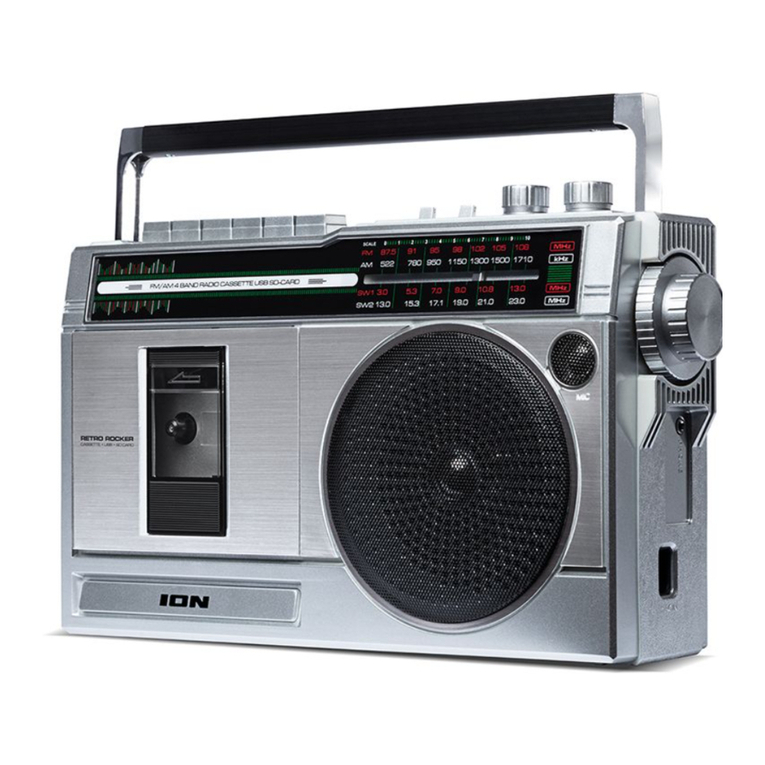 ION Retro Rocker user manual
