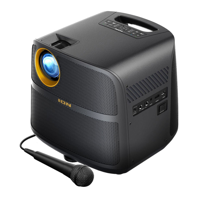 ION Projector Max HD user manual
