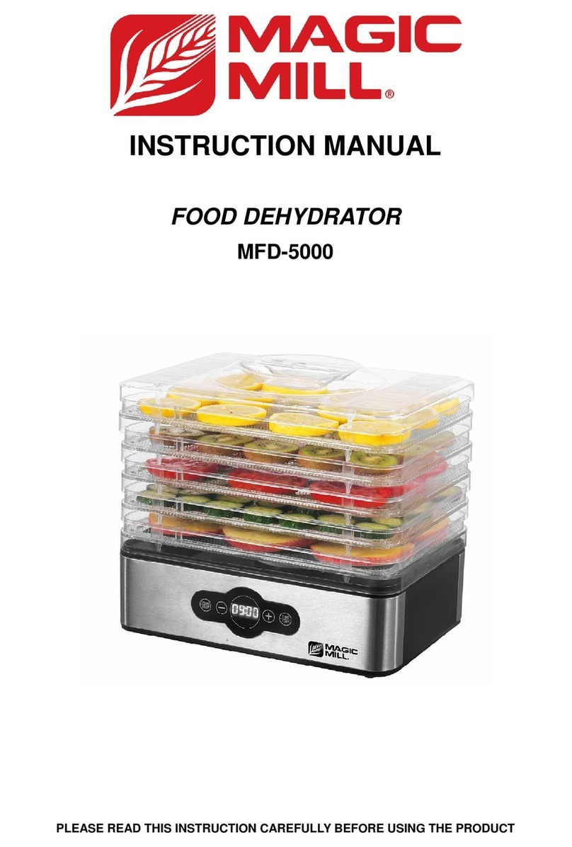 Magic mill MFD-5000 instruction manual