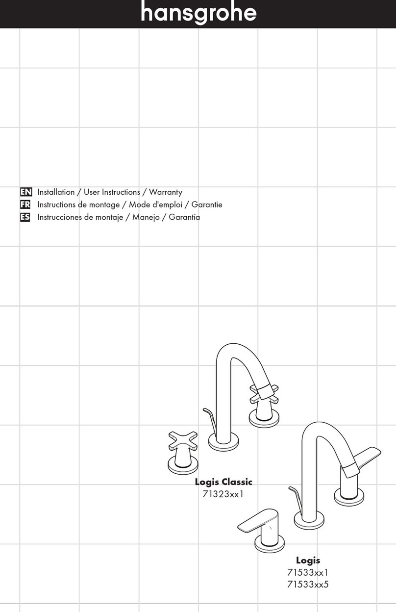 Hans Grohe Logis Classic 71323 1 Series Instruction Manual