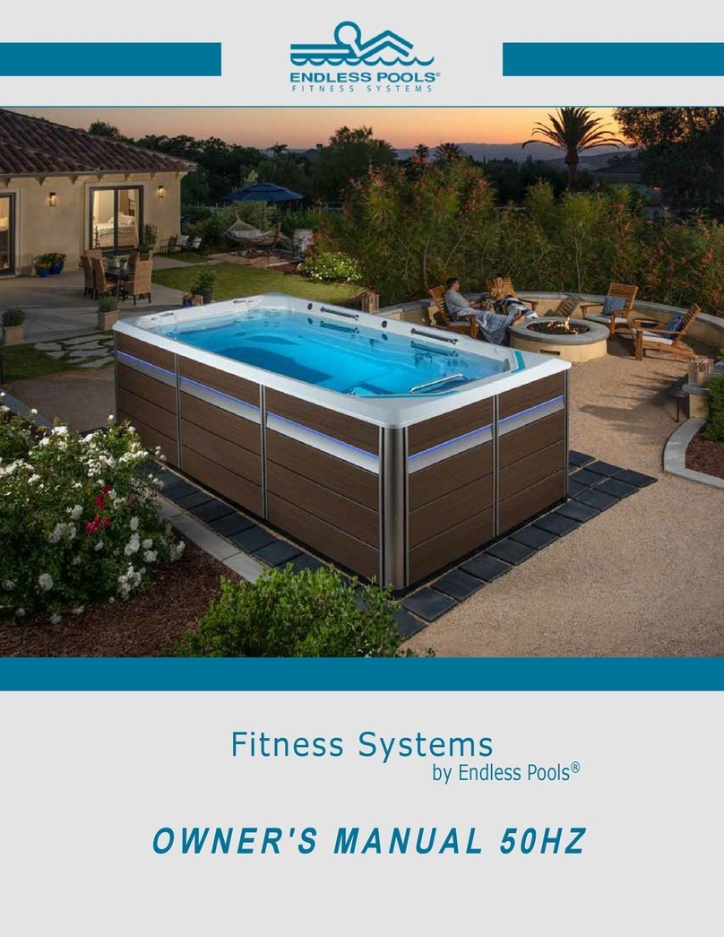 Endless Pools E550 owner's manual
