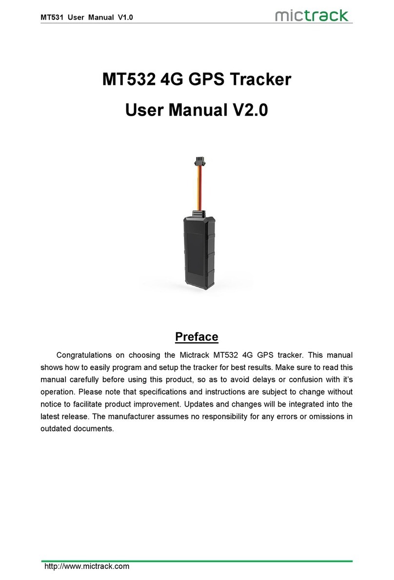 Mictrack MT532 user manual