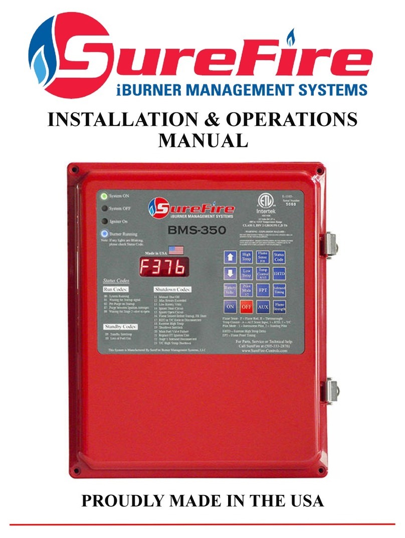 Surefire BMS-350 Installation & operation manual
