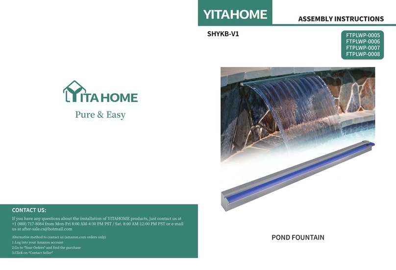YitaHome FTPLWP-0005 Assembly instructions
