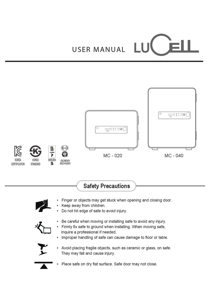 LuCell MC-020 User manual