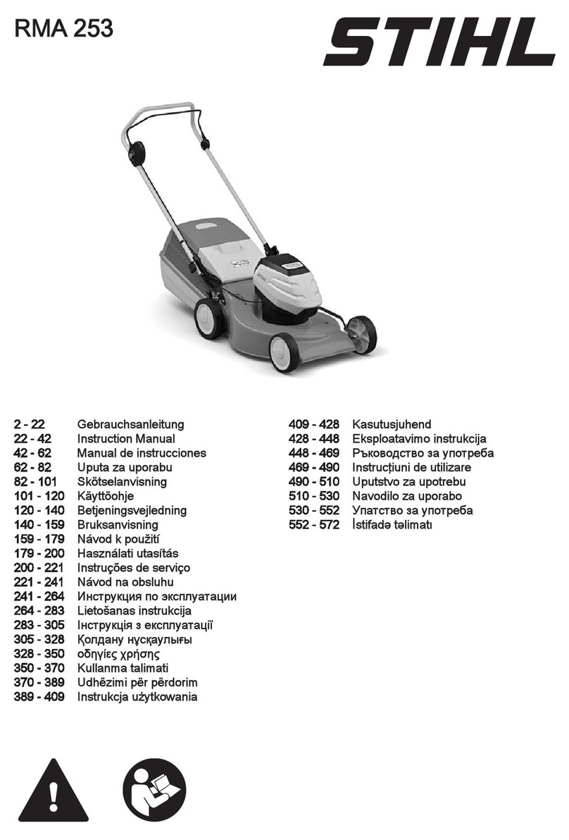 Stihl RMA 253 User manual