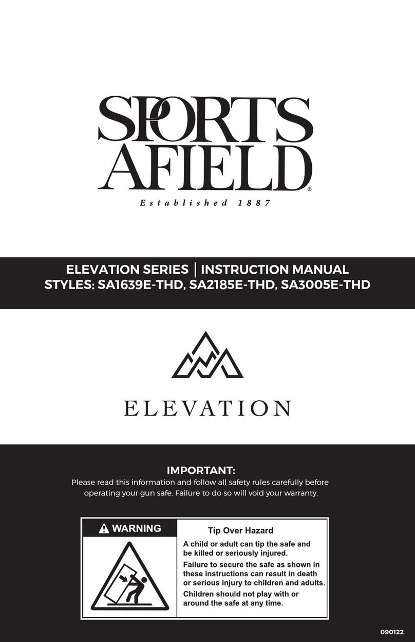 SPORTS AFIELD ELEVATION SA1639E-THD instruction manual